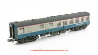 374-122A Graham Farish BR Mk1 RU Restaurant Unclassified Coach in BR Blue & Grey livery - Weathered - Era 6/7.